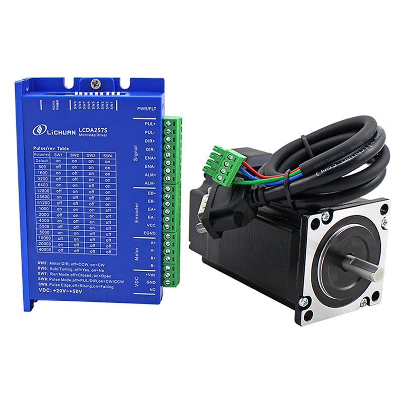 hot sell! 2nm cnc stepper moto - огляд і ціна Nema 23 Closed Loop Stepper Motor Driver Kit