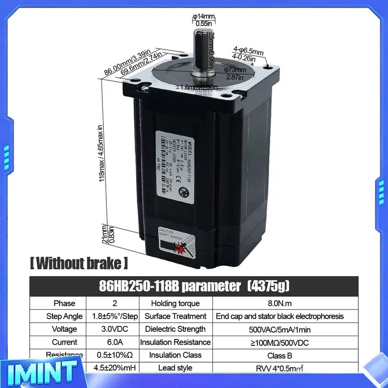 4 Axis Nema 34 Closed Loop Ste - огляд і ціна Hybrid Servo Driver Nema 34 8.5Nm