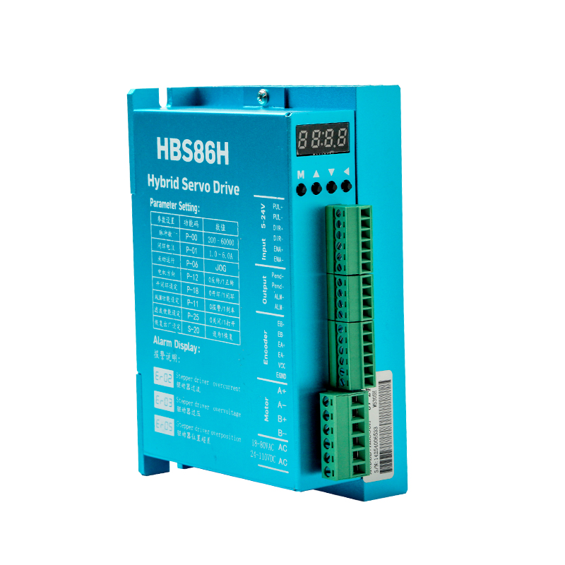 HBS860H Hybrid Servo Driver AC - огляд і ціна Hybrid Servo Driver Nema 34 8.5Nm