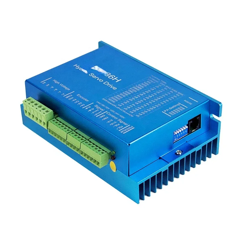 Hot Sales18-70VAC 24-100VDC Ne - огляд і ціна Hybrid Servo Driver Nema 34 8.5Nm