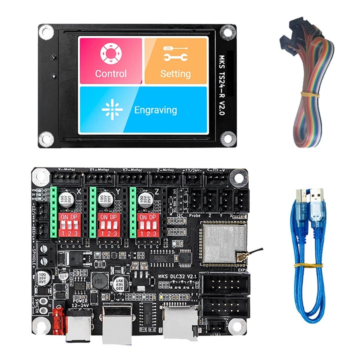 New Electronics Offline Contro - огляд і ціна Grbl 32 Bit Control Board Offline Display