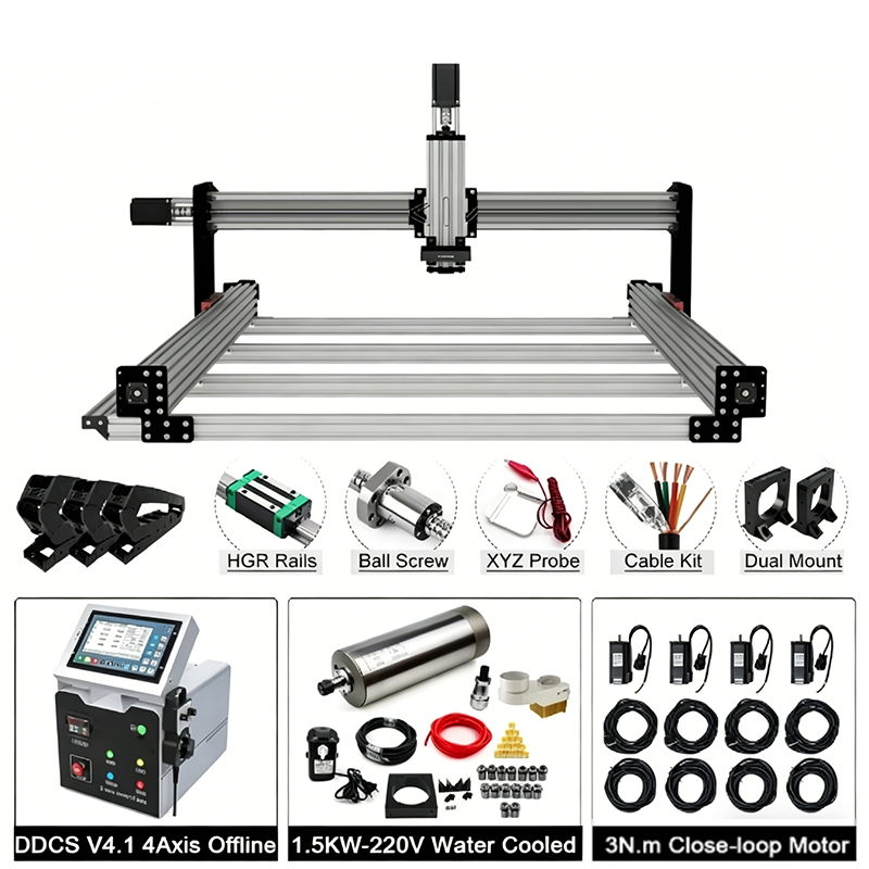 DDCS V4.1 4-Axis Offline Contr - огляд і ціна Ddcs V4.1 4 Axis Cnc Offline Controller