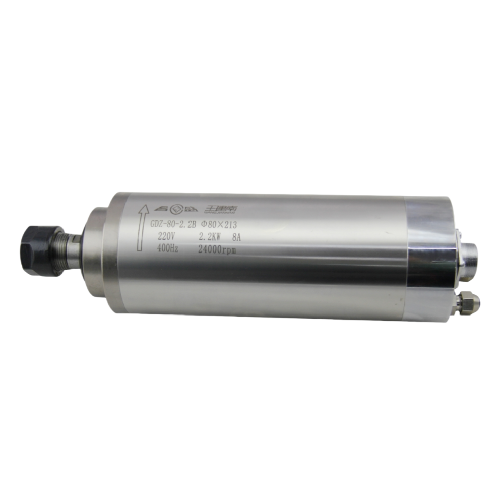 GDZ-80-2.2B 80mm 2.2KW ER20 Wa - огляд і ціна 2.2Kw Water Cooled Spindle Kit Vfd
