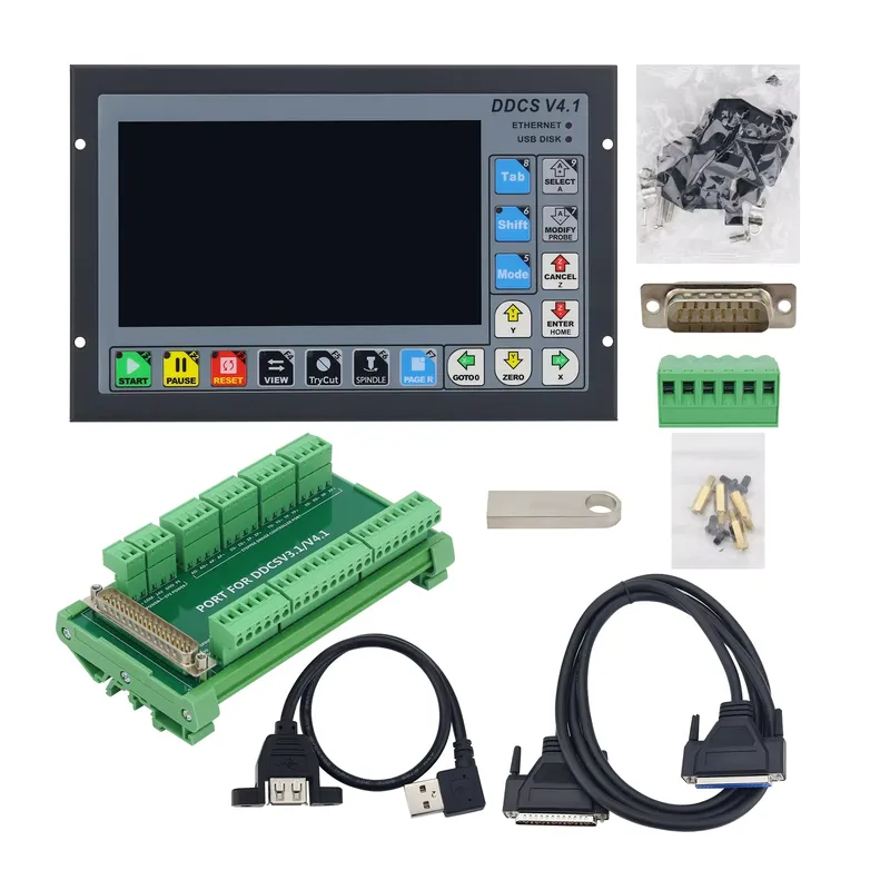 DDCS-V4.1 3-Axis/4-Axis Standa - огляд і ціна Ddcs V4.1 4 Axis Cnc Offline Controller