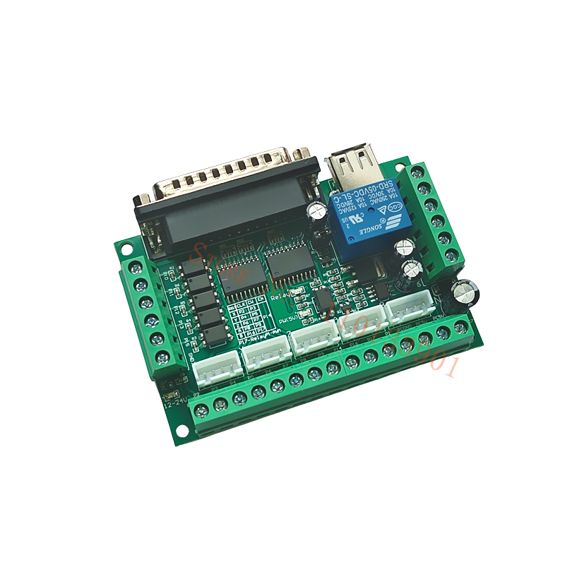 1pc 5 Axis CNC Breakout Board  - огляд і ціна 5 Axis Cnc Breakout Board Interface Mach3