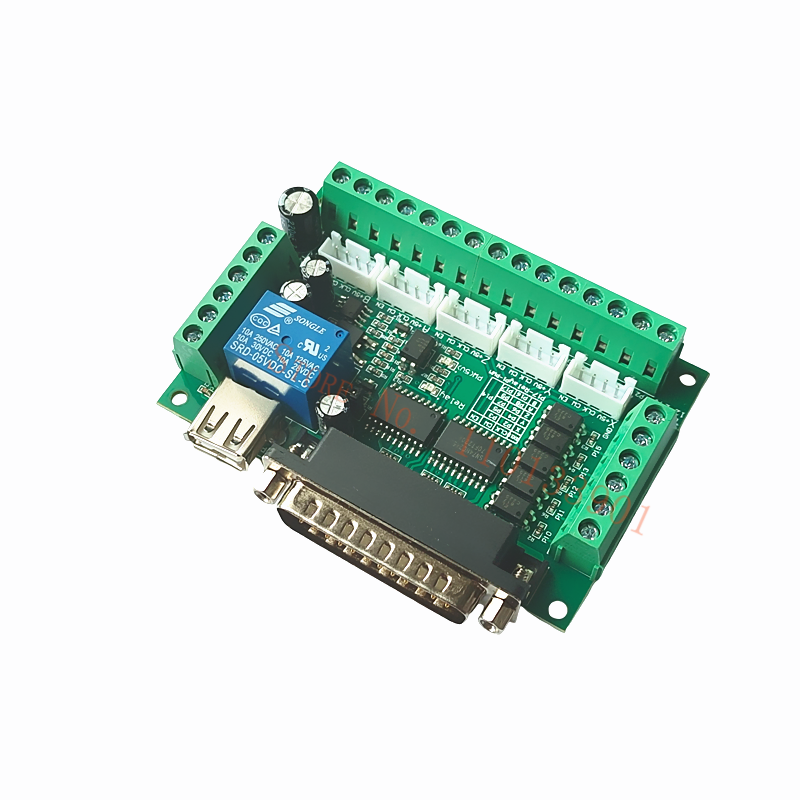 1pc 5 Axis CNC Breakout Board  - огляд і ціна 5 Axis Cnc Breakout Board Interface Mach3