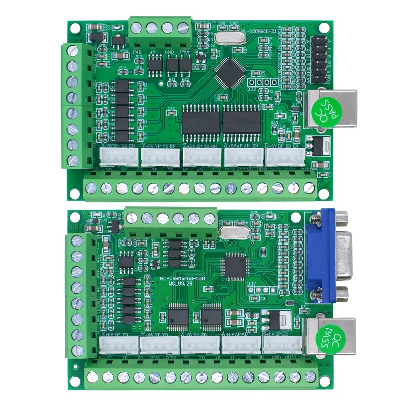 1Pcs Motor Driver Board CNC US - огляд і ціна 5 Axis Cnc Breakout Board Interface Mach3