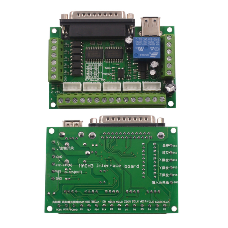 1Set 5 Axis CNC Interface Adap - огляд і ціна 5 Axis Cnc Breakout Board Interface Mach3