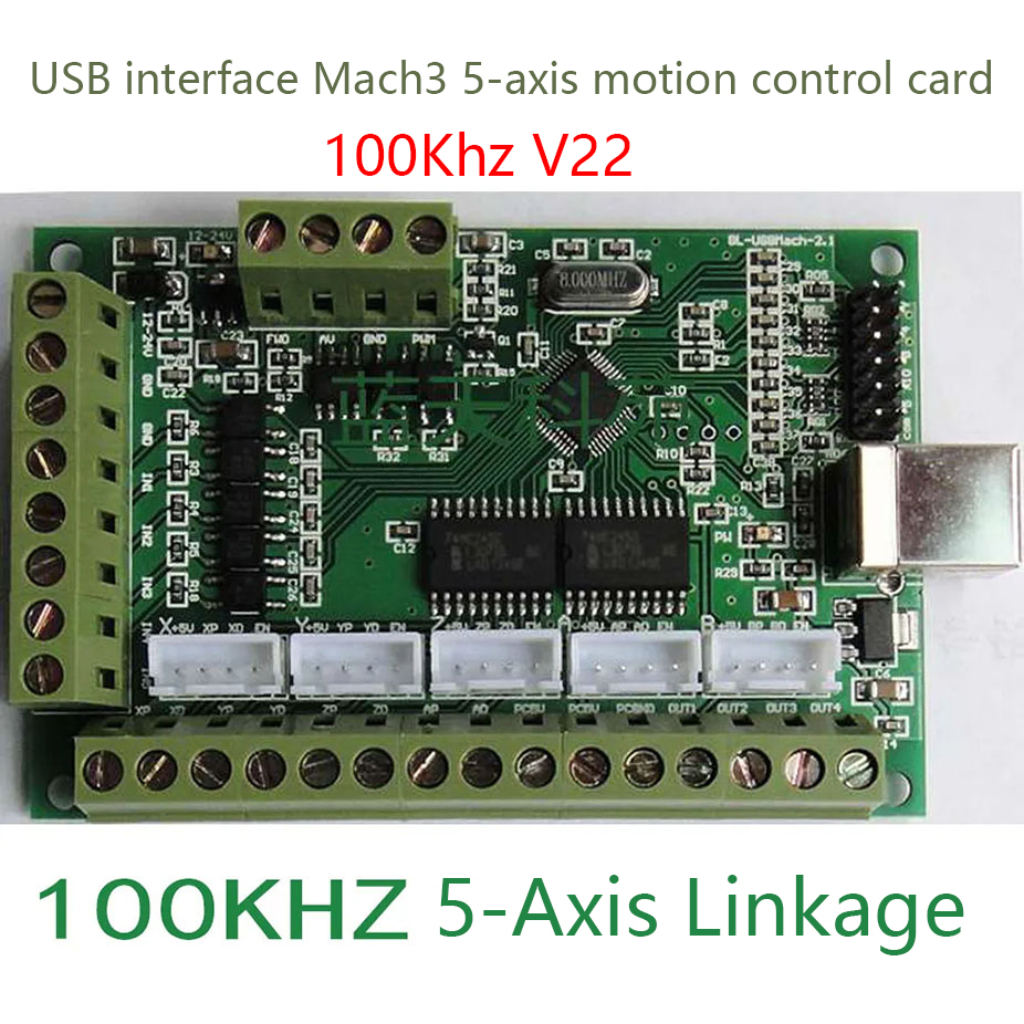 Mach3 interface board cnc 5 ax - огляд і ціна 5 Axis Cnc Breakout Board Interface Mach3