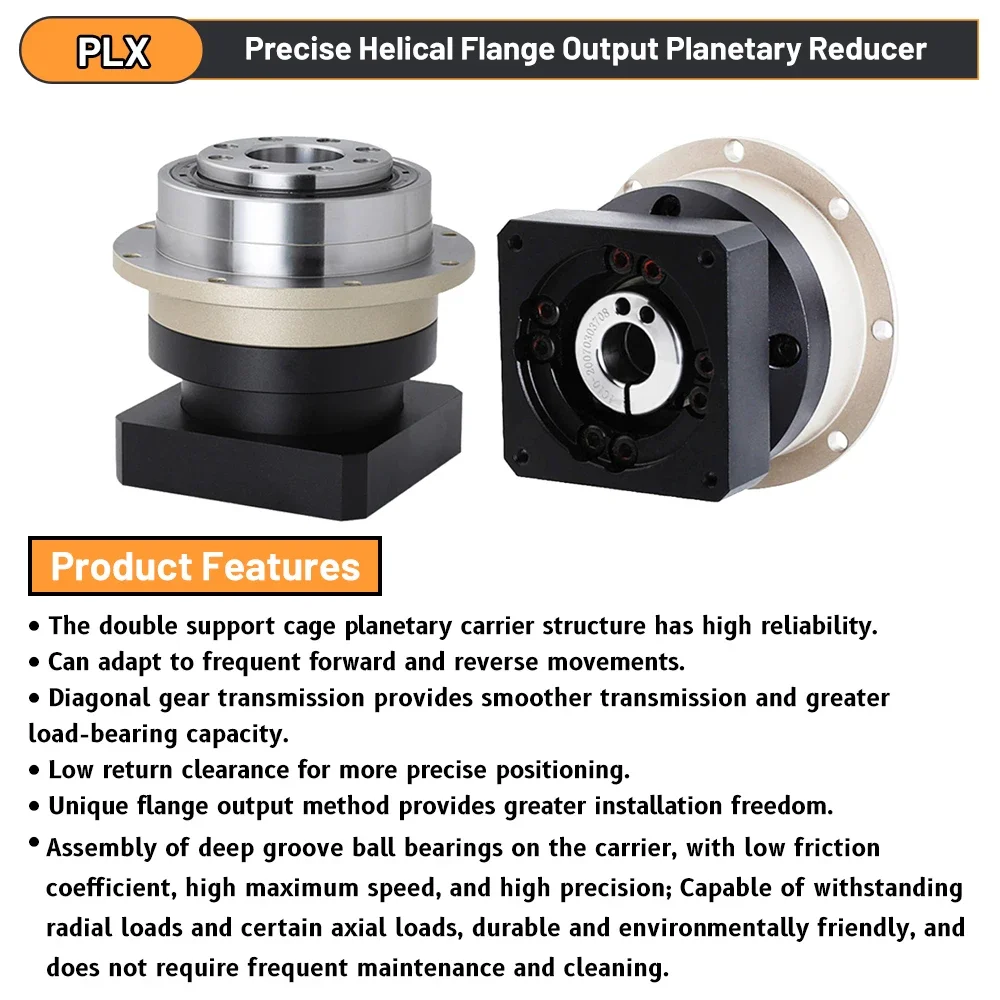 Circular Flange Helical Gear P - огляд і ціна Planetary Gearbox Reducer Nema 23 34
