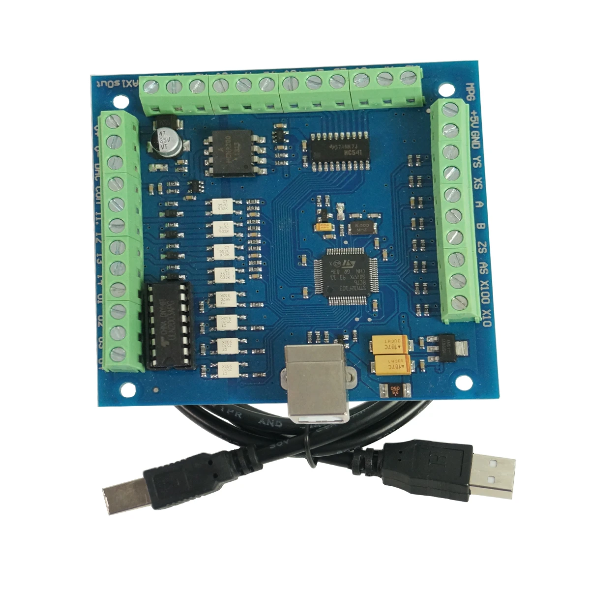 CNC Motion Controller Card MAC - огляд і ціна Mach3 Usb Cnc Controller 4 Axis 100Khz