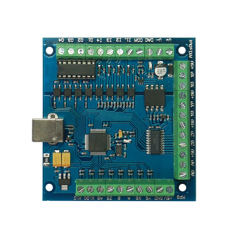 CNC Motion Controller Card MAC - огляд і ціна Mach3 Usb Cnc Controller 4 Axis 100Khz