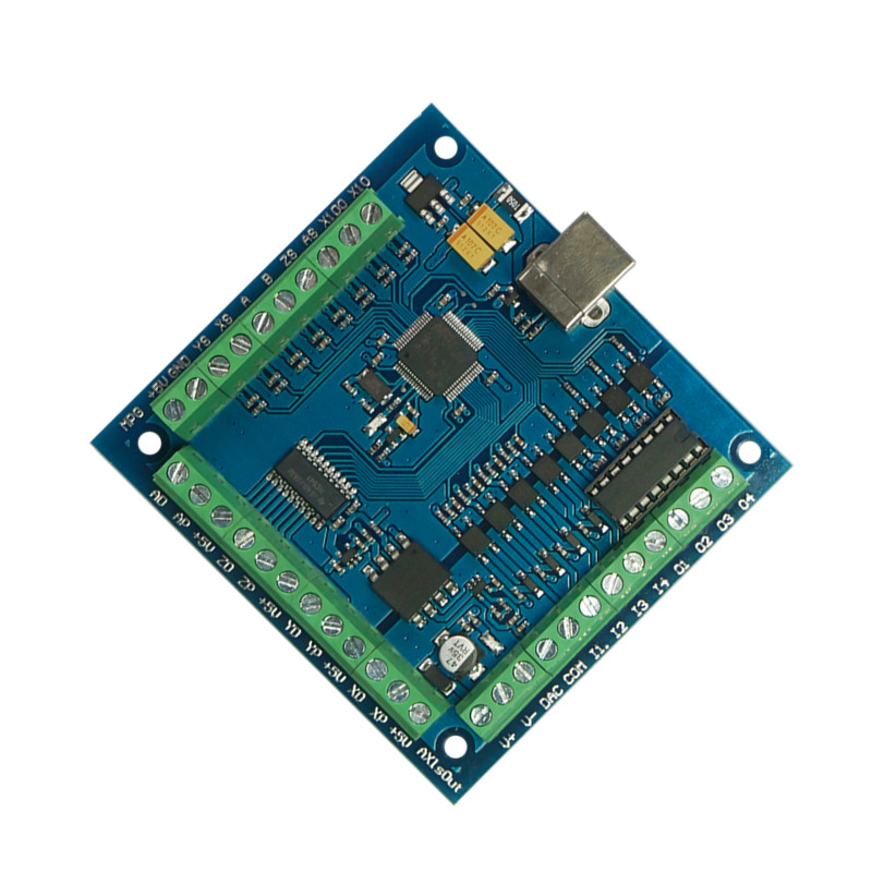 CNC Motion Controller Card MAC - огляд і ціна Mach3 Usb Cnc Controller 4 Axis 100Khz
