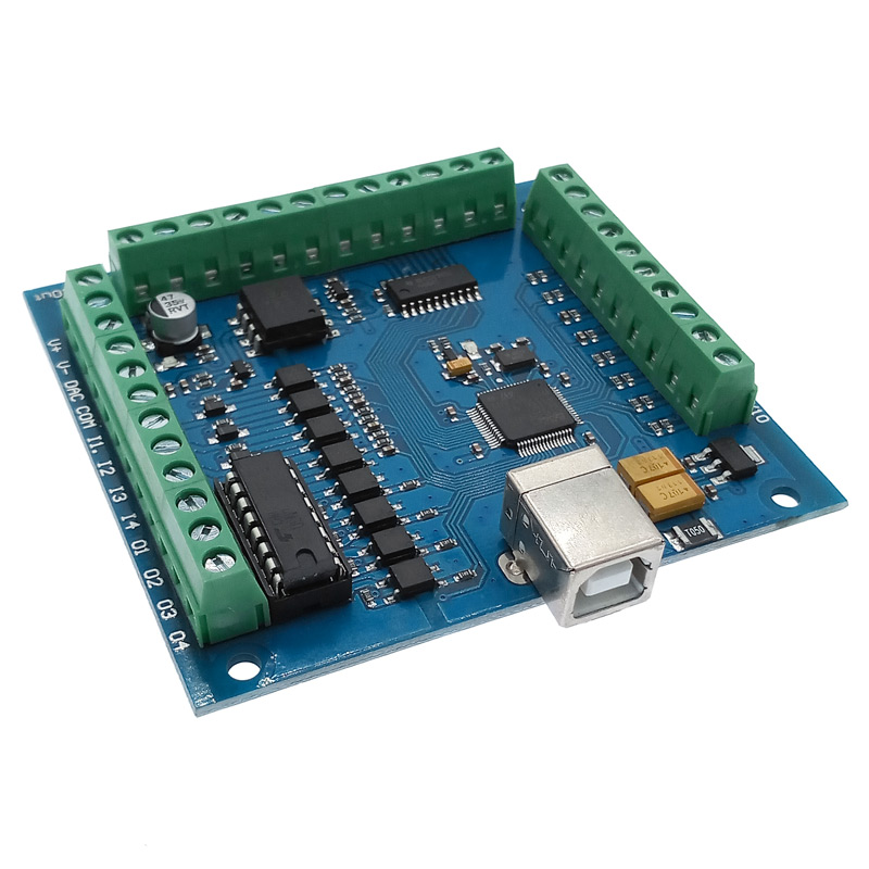 CNC Breakout Board USB MACH3 E - огляд і ціна Mach3 Usb Cnc Controller 4 Axis 100Khz