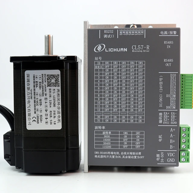 2026 LICHUAN RS485 Nema 23 Ste - огляд і ціна Nema 23 Closed Loop Stepper Motor Driver Kit
