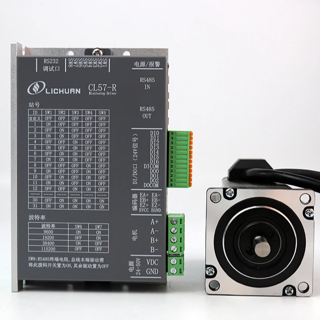 2026 LICHUAN RS485 Nema 23 Ste - огляд і ціна Nema 23 Closed Loop Stepper Motor Driver Kit