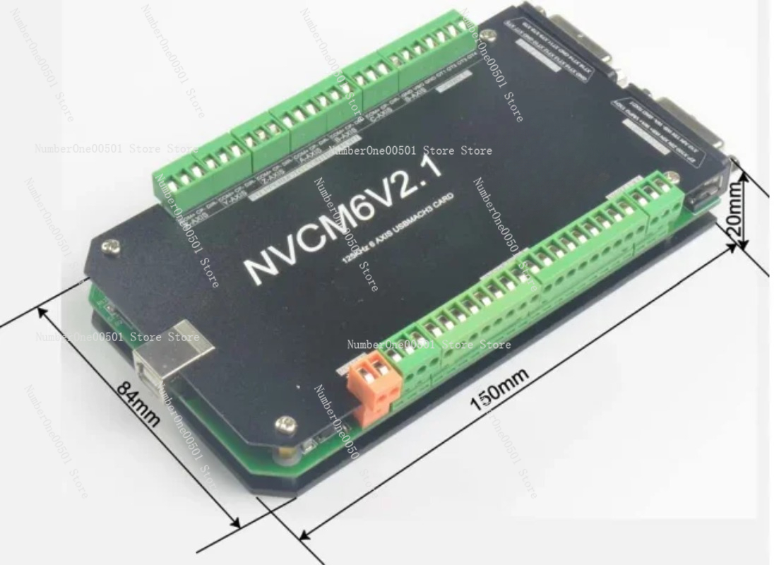 V2.1 3/4/5/6-Axis CNC Controll - огляд і ціна 5 Axis Cnc Breakout Board Interface Mach3