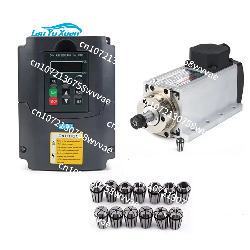 1.5KW 110V CNC Air-Cooled Spin - огляд і ціна Air Cooled 1.5Kw Spindle Motor Inverter 110V