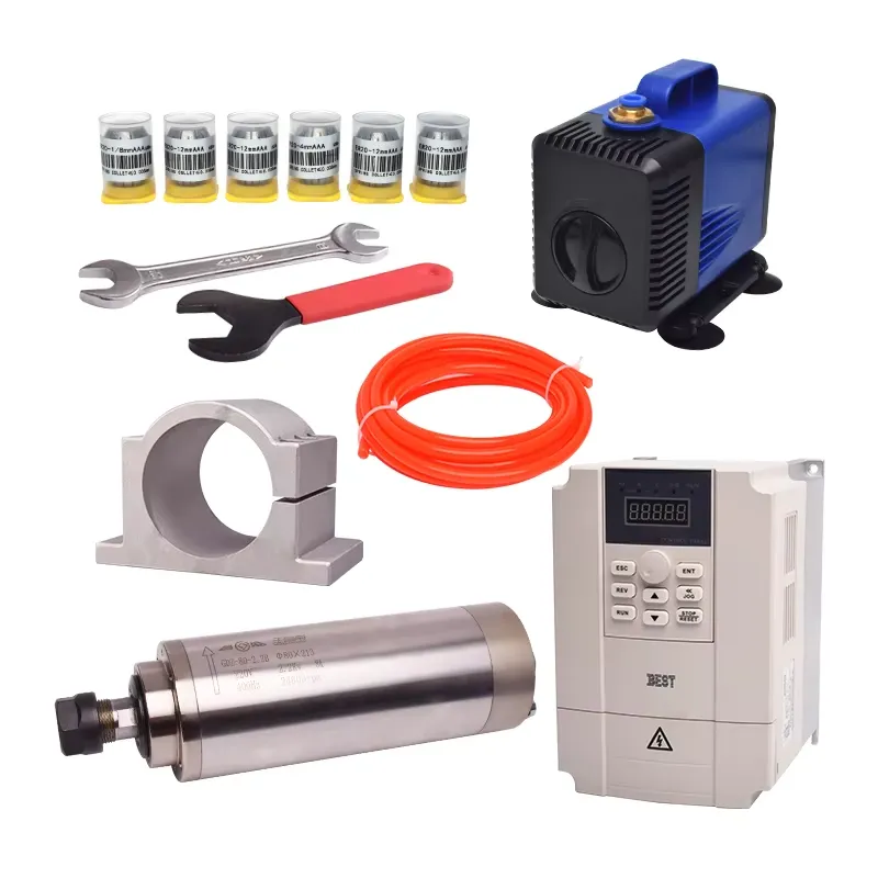 Gdz80 2.2kw Water Cooled Spind - огляд і ціна 2.2Kw Water Cooled Spindle Kit Vfd