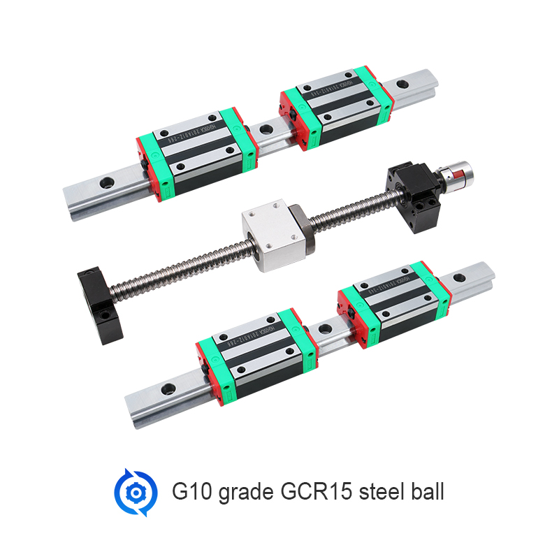 CNC router linear guide set ba - огляд і ціна Hgr20 Linear Guide Rail Ballscrew Set