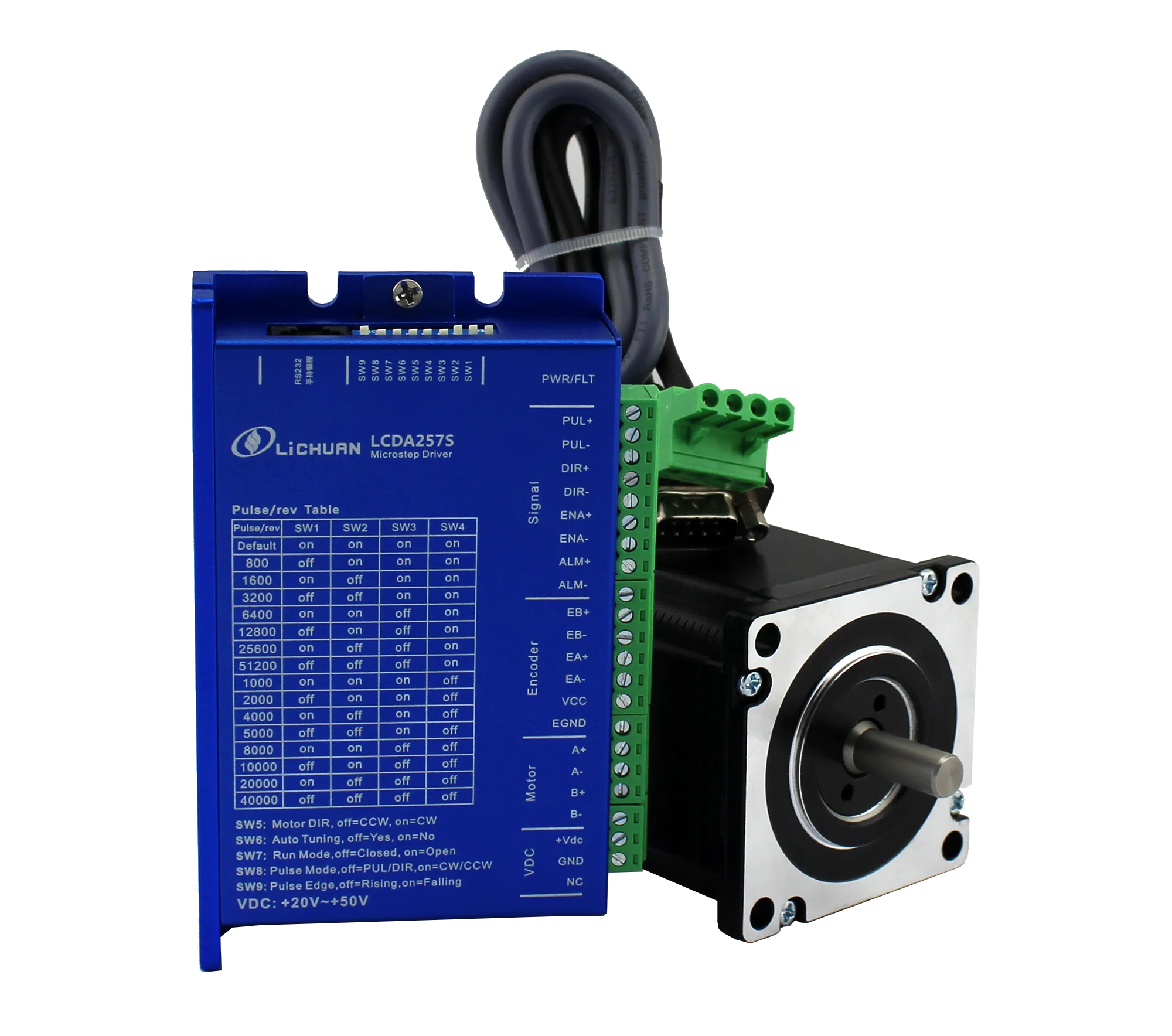 2026 2phase Nema23 3Nm Closed  - огляд і ціна Nema 23 Closed Loop Stepper Motor Driver Kit