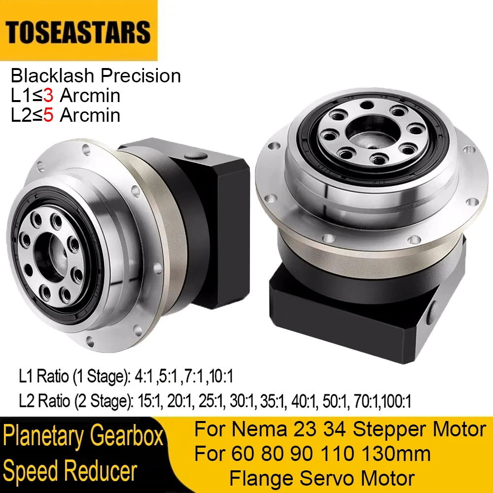 High Precision Helical Gear Re - огляд і ціна Planetary Gearbox Reducer Nema 23 34