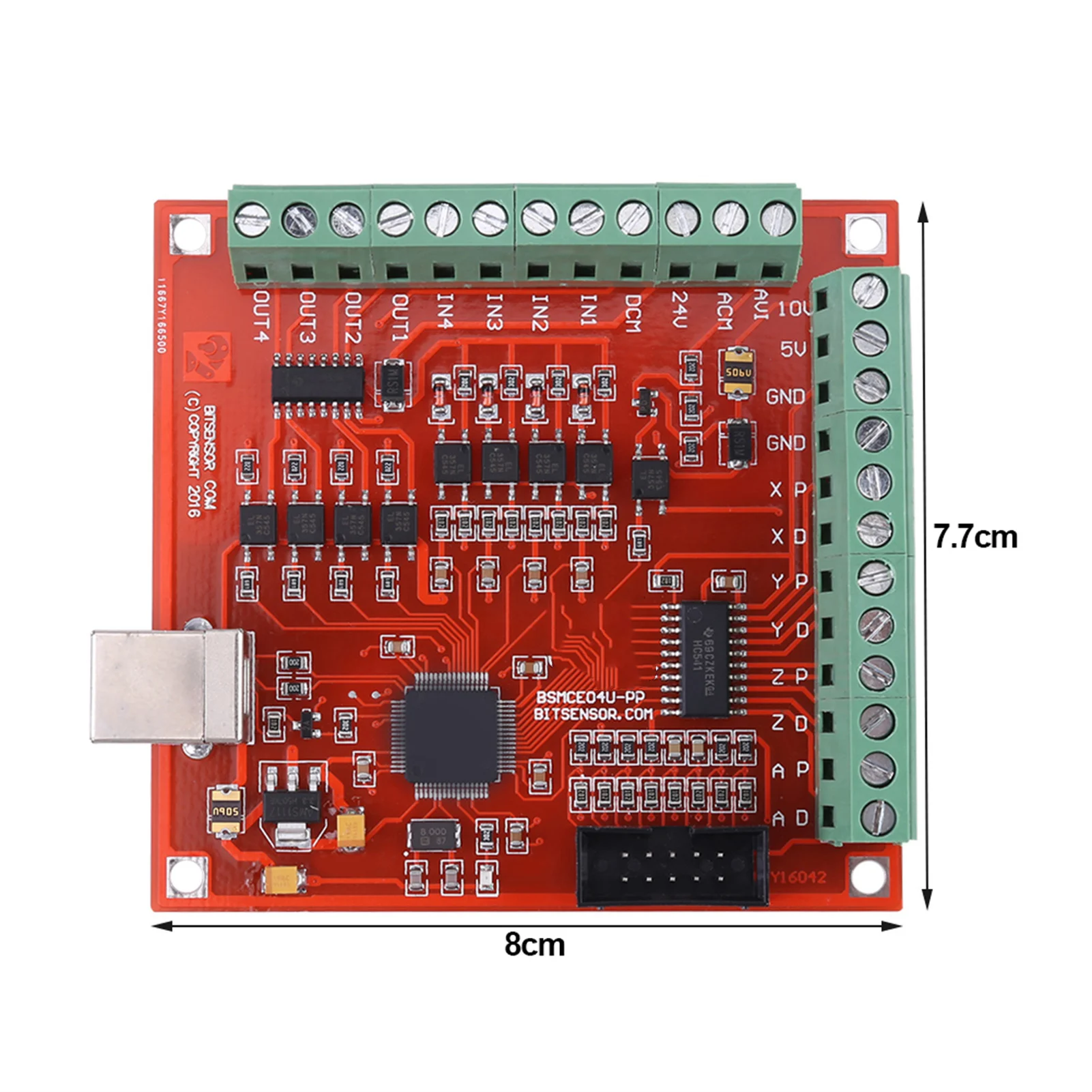 4-Axis USB CNC Controller Card - огляд і ціна Mach3 Usb Cnc Controller 4 Axis 100Khz