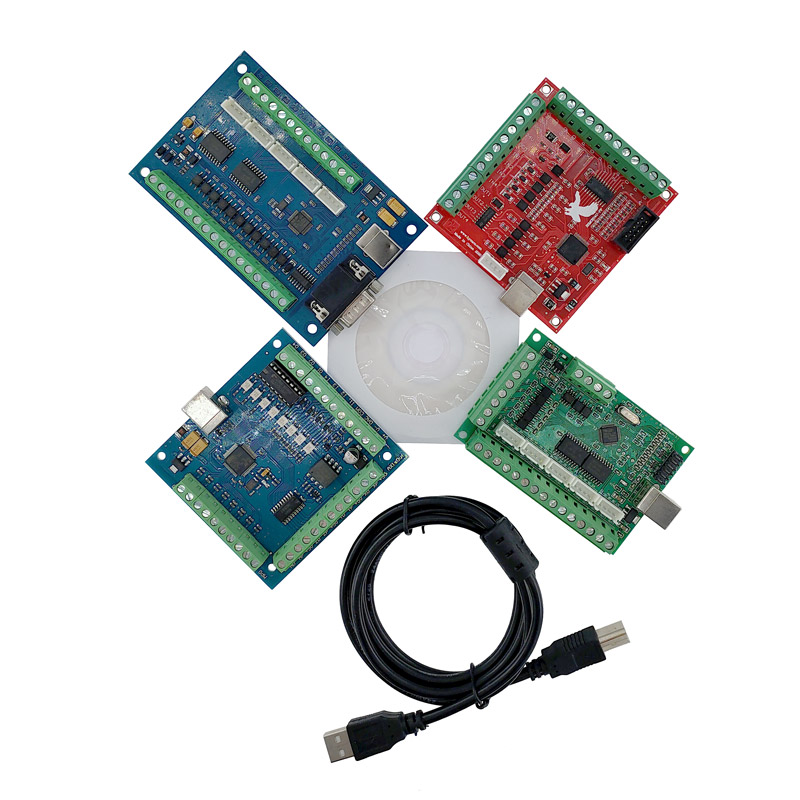 1pcs Breakout Board Interface  - огляд і ціна 5 Axis Cnc Breakout Board Interface Mach3