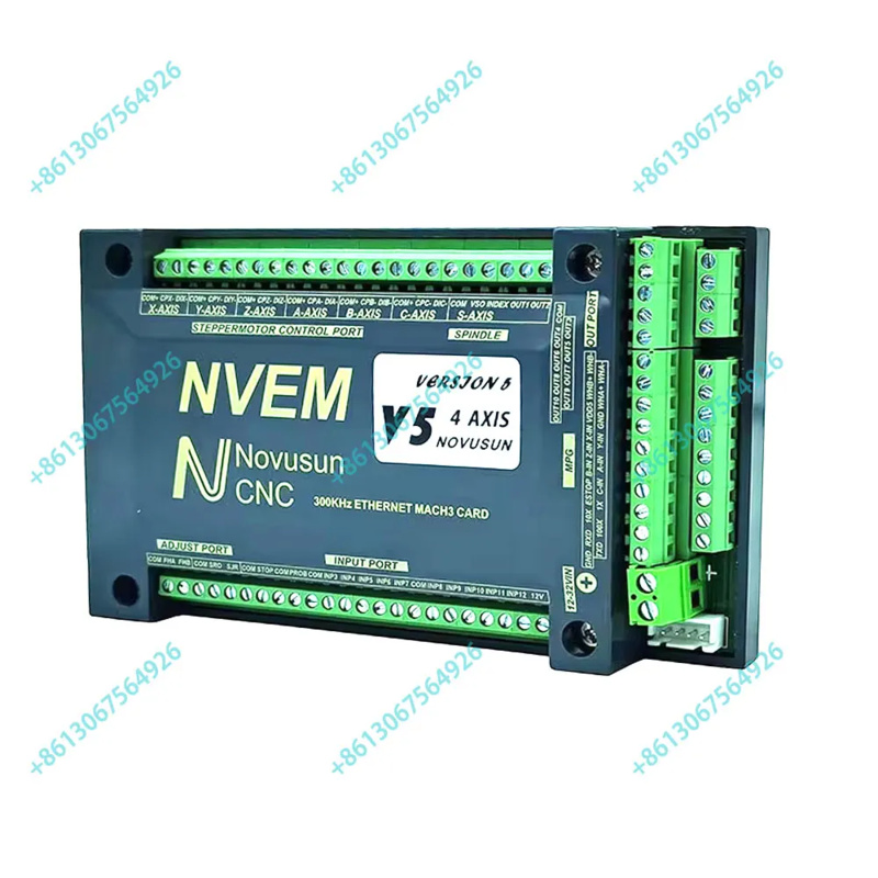 NVEM V5 Mach3 Ethernet Interfa - огляд і ціна 5 Axis Cnc Breakout Board Interface Mach3