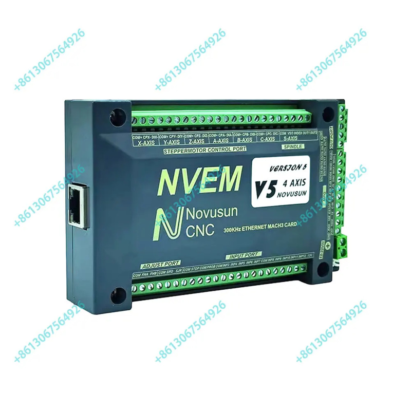 NVEM V5 Mach3 Ethernet Interfa - огляд і ціна 5 Axis Cnc Breakout Board Interface Mach3