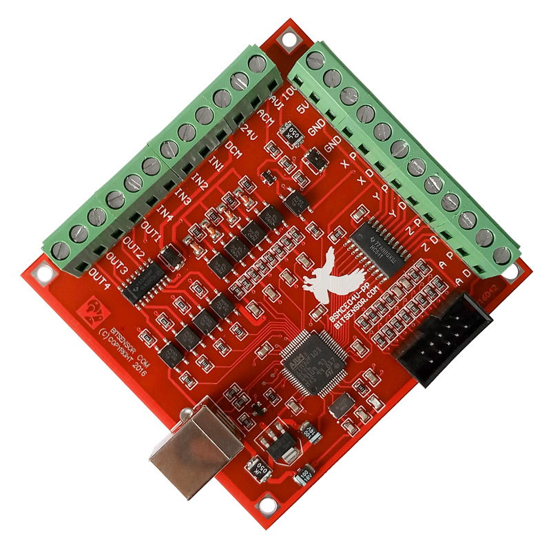 CNC USB MACH3 4AXIS Controller - огляд і ціна Mach3 Usb Cnc Controller 4 Axis 100Khz