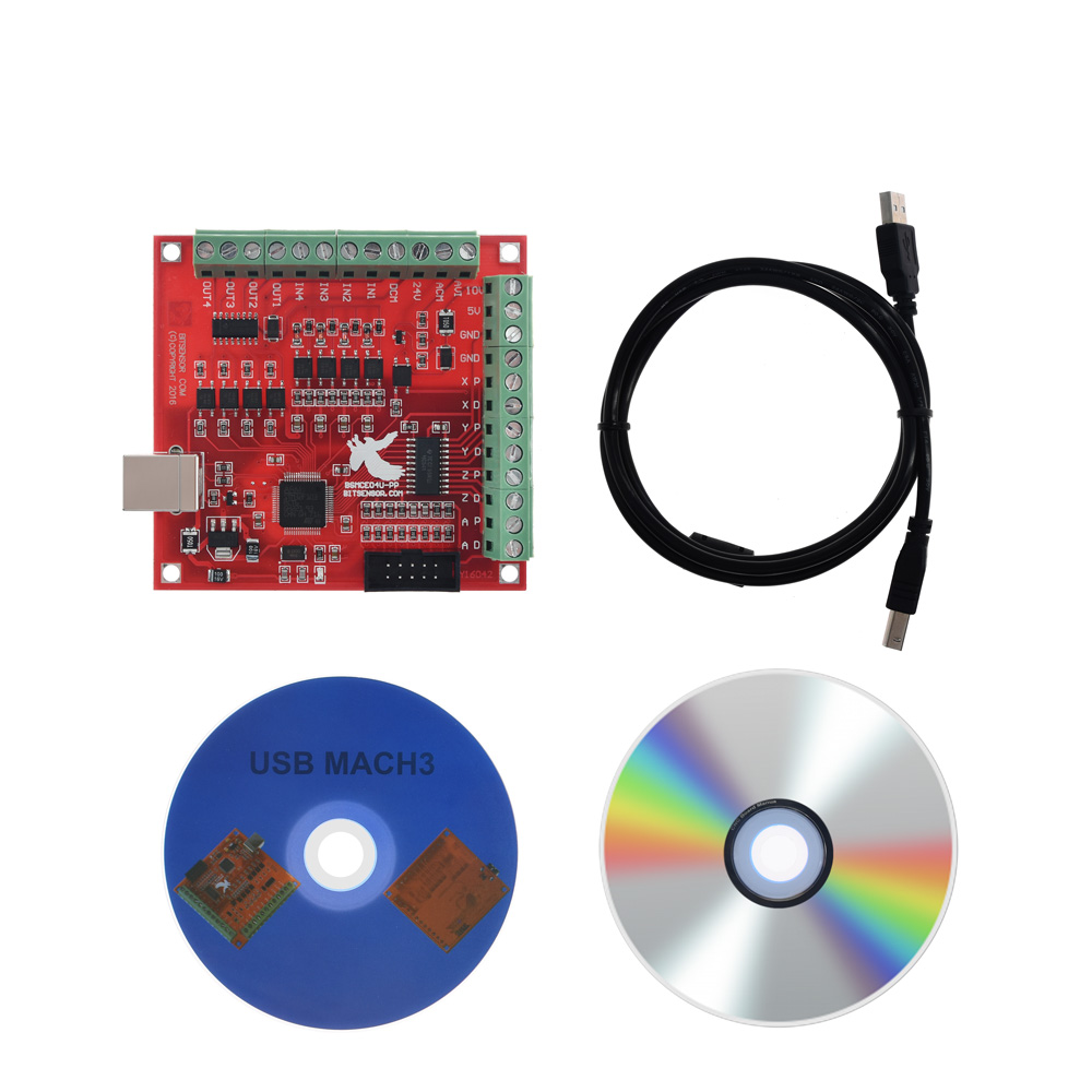 MACH3 CNC USB 100Khz Breakout  - огляд і ціна Mach3 Usb Cnc Controller 4 Axis 100Khz
