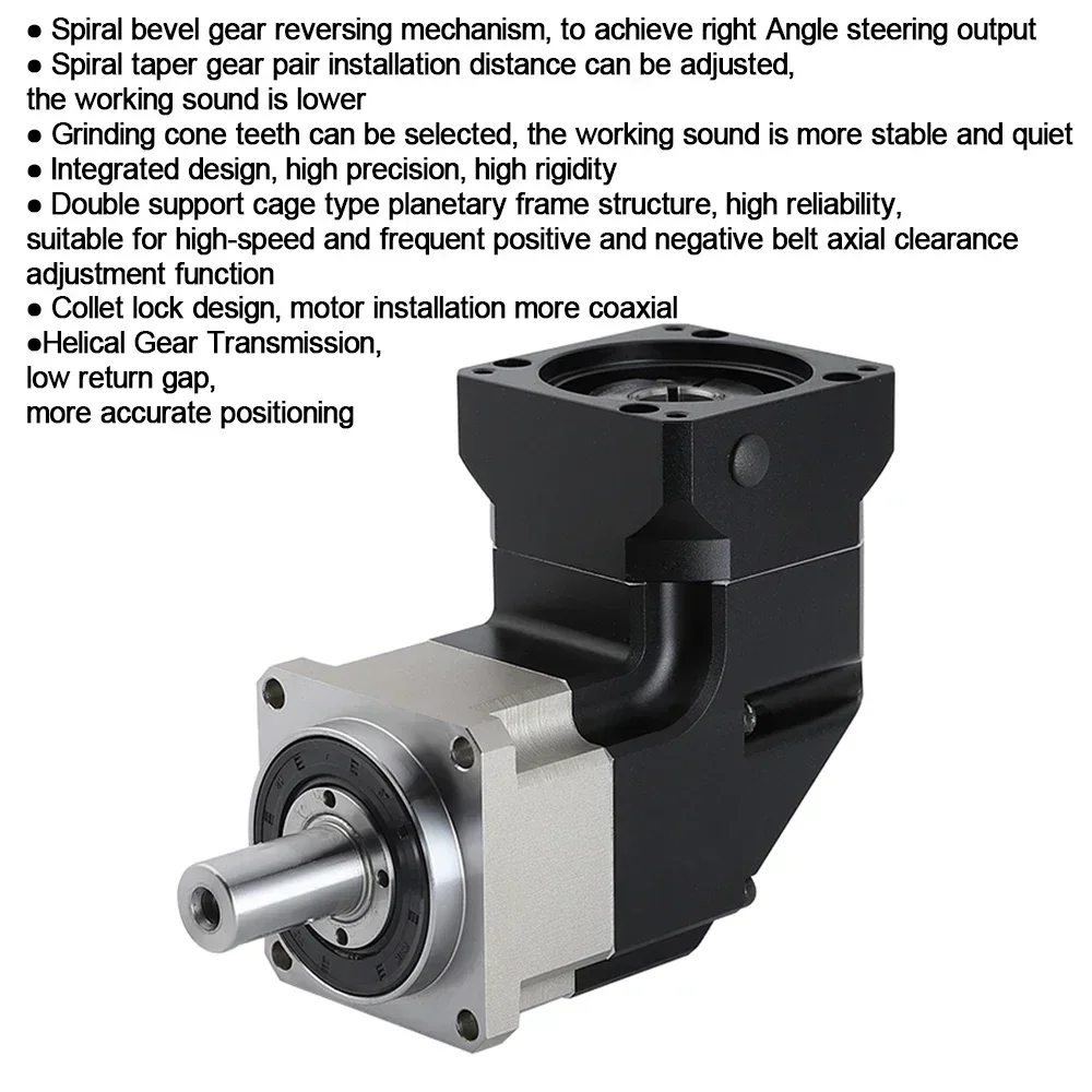 90 Degree Reducer Helical Gear - огляд і ціна Planetary Gearbox Reducer Nema 23 34