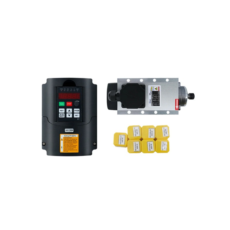 1.5kw Flash air Cooled Spindle - огляд і ціна Air Cooled 1.5Kw Spindle Motor Inverter 110V