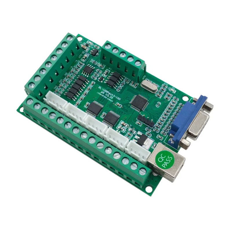 1pcs Driver board  breakout bo - огляд і ціна 5 Axis Cnc Breakout Board Interface Mach3