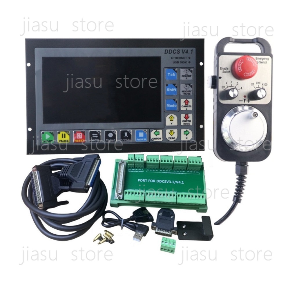CNC Motion Controller Kit 3/4  - огляд і ціна Ddcs V4.1 4 Axis Cnc Offline Controller