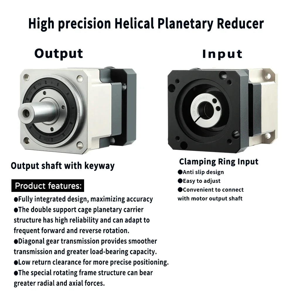 Helical Gear Nema23/Nema 34 Pl - огляд і ціна Planetary Gearbox Reducer Nema 23 34