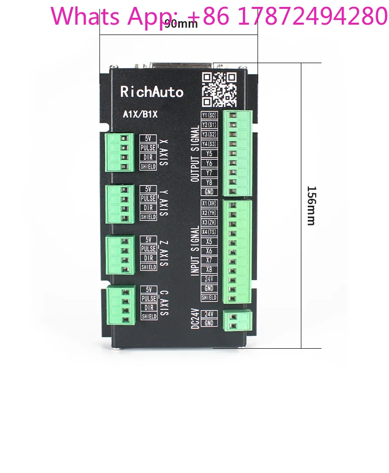 Richauto A11 DSP 0501 3-Axis C - огляд і ціна Richauto A11 Dsp Controller 3 Axis