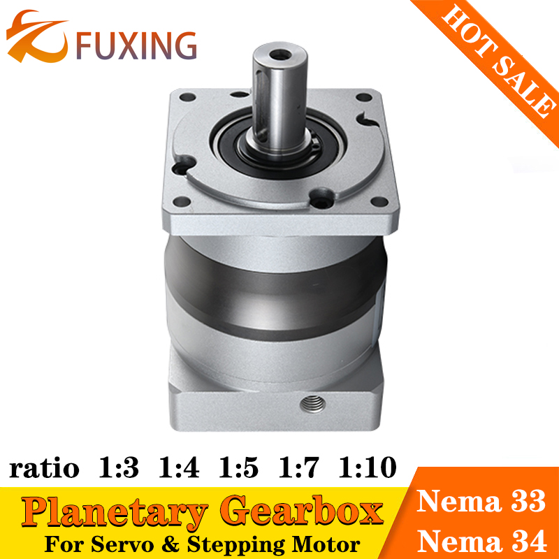 PLF85A Ratio 5:1 10:1 20:1 40: - огляд і ціна Planetary Gearbox Reducer Nema 23 34