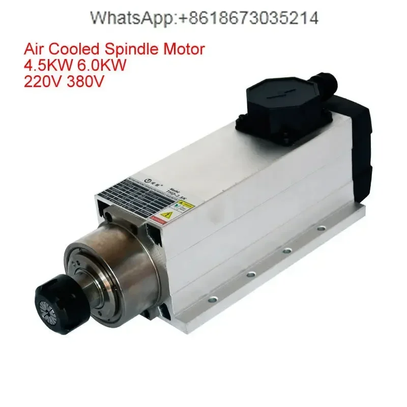 800W 1.5W 2.2KW 3.5KW 4.5KW 6K - огляд і ціна Er20 Collet Chuck Spindle Motor 220V