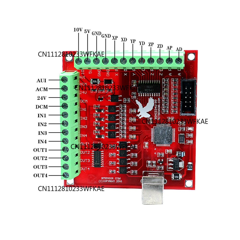 Breakout Board CNC USB MACH3 1 - огляд і ціна Mach3 Usb Cnc Controller 4 Axis 100Khz