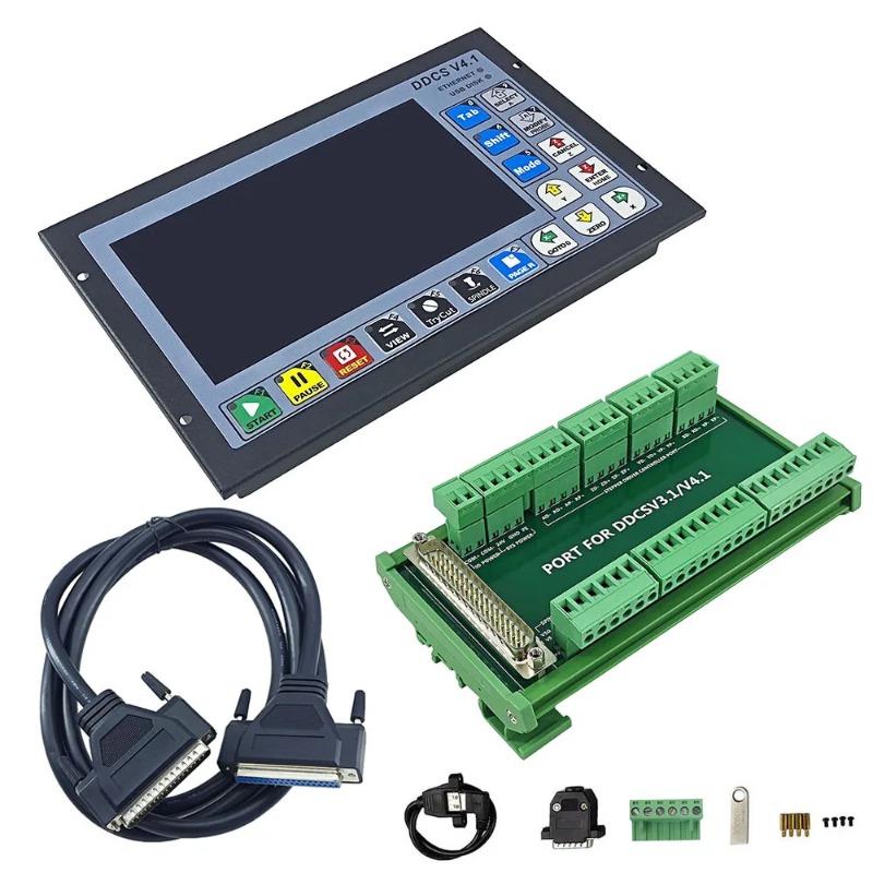 DDCS V4.1 Standalone Motion Co - огляд і ціна Ddcs V4.1 4 Axis Cnc Offline Controller