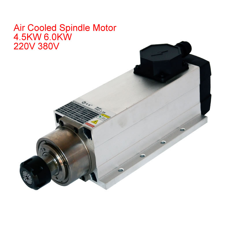 800W 1.5W 2.2KW 3.5KW 4.5KW 6K - огляд і ціна Er20 Collet Chuck Spindle Motor 220V