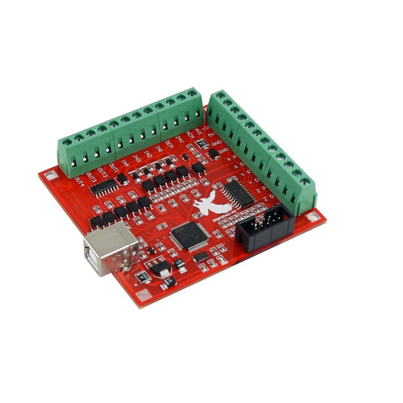 1Set 1PCS MACH3 Breakout Board - огляд і ціна Mach3 Usb Cnc Controller 4 Axis 100Khz
