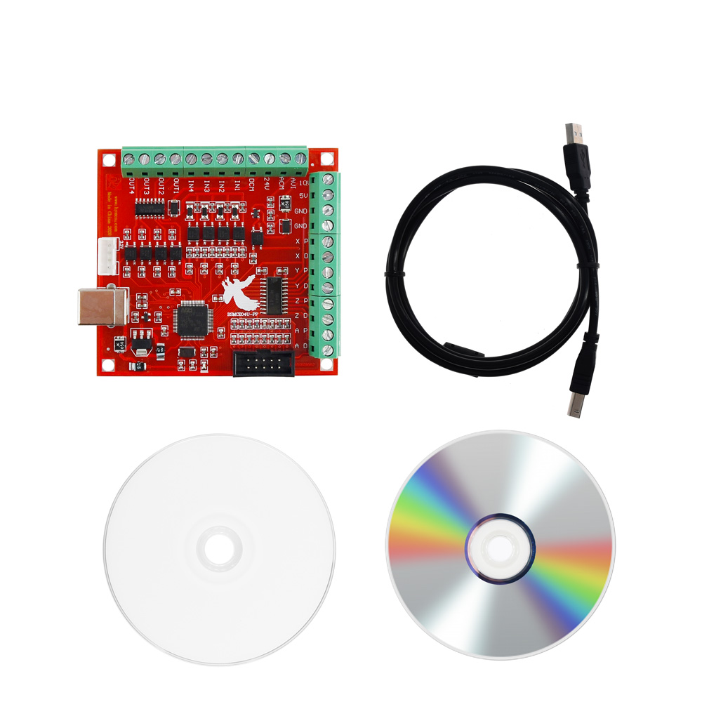 Breakout Board CNC USB MACH3 4 - огляд і ціна Mach3 Usb Cnc Controller 4 Axis 100Khz