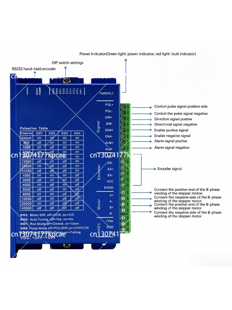 2 Phase Closed Loop Stepper Mo - огляд і ціна Nema 23 Closed Loop Stepper Motor Driver Kit