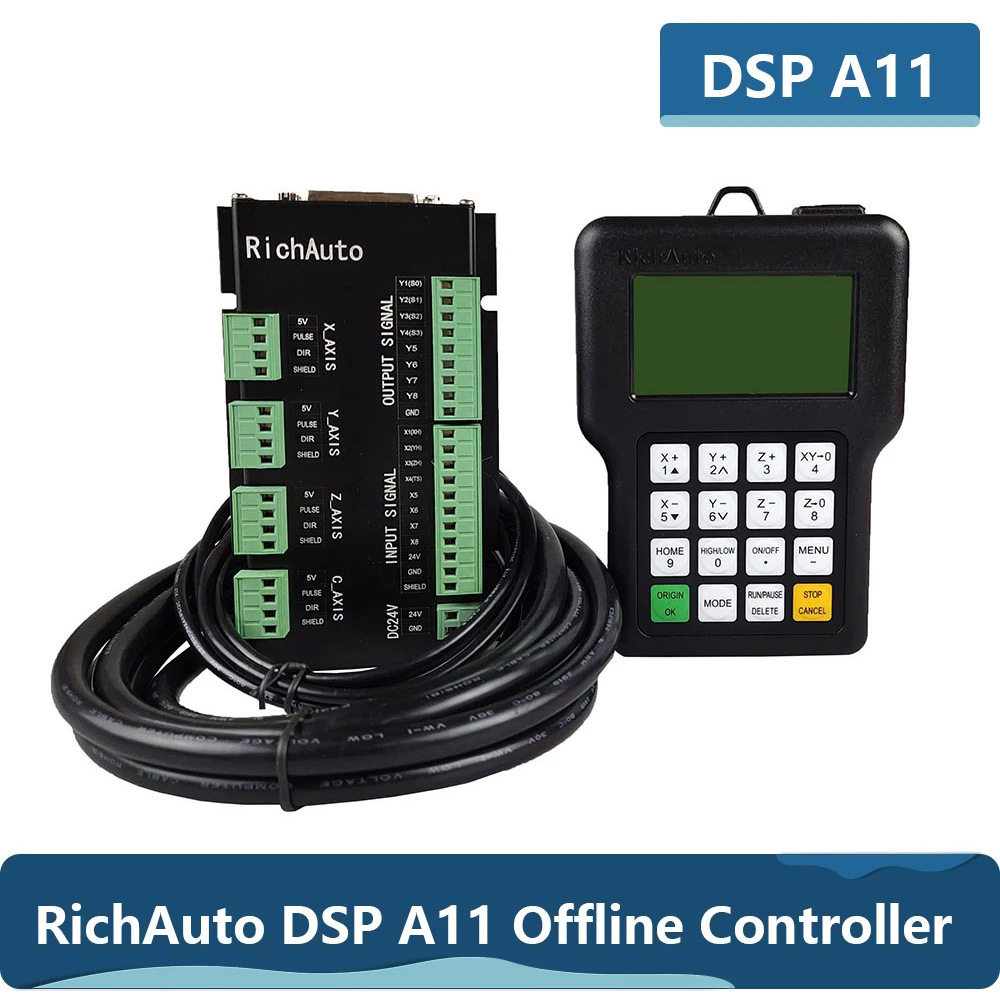 RichAuto DSP A11 CNC controlle - огляд і ціна Richauto A11 Dsp Controller 3 Axis