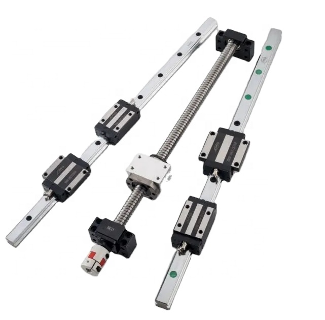HGR20 Linear Motion Guide Rail - огляд і ціна Hgr20 Linear Guide Rail Ballscrew Set