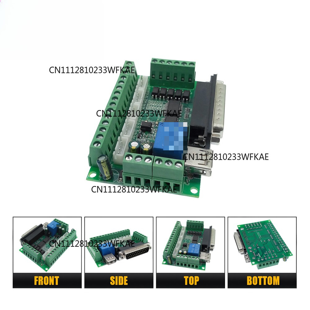 Breakout Board CNC DB25 MACH3  - огляд і ціна 5 Axis Cnc Breakout Board Interface Mach3