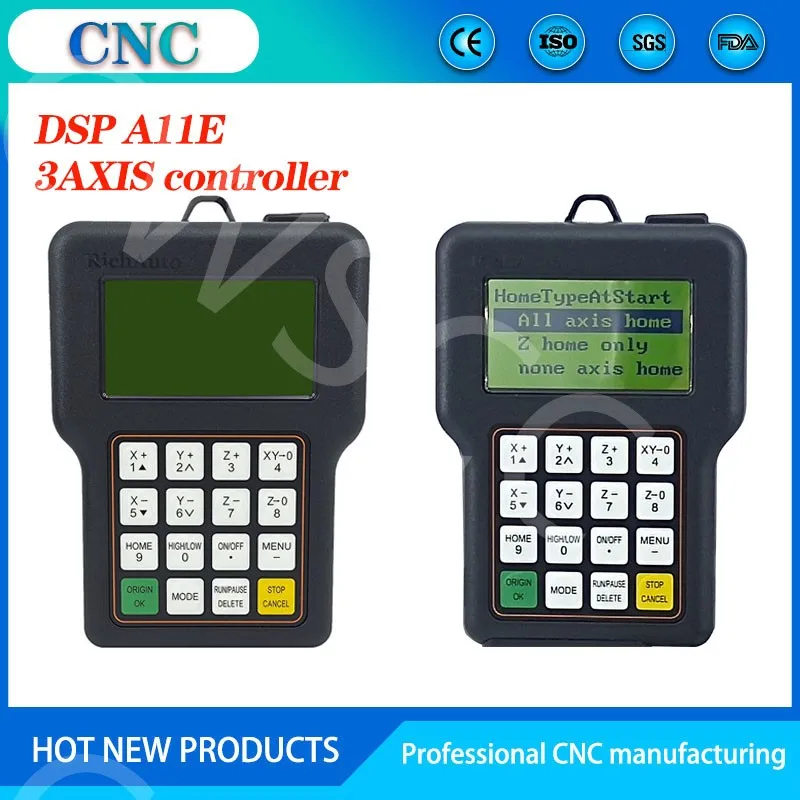 RichAuto DSP A11E 3-axis contr - огляд і ціна Richauto A11 Dsp Controller 3 Axis